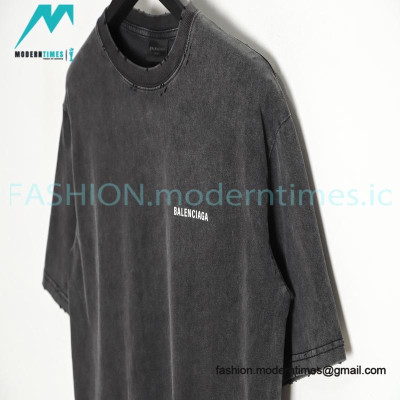 Balenciaga - Monogram Print Short-sleeved T-shirt